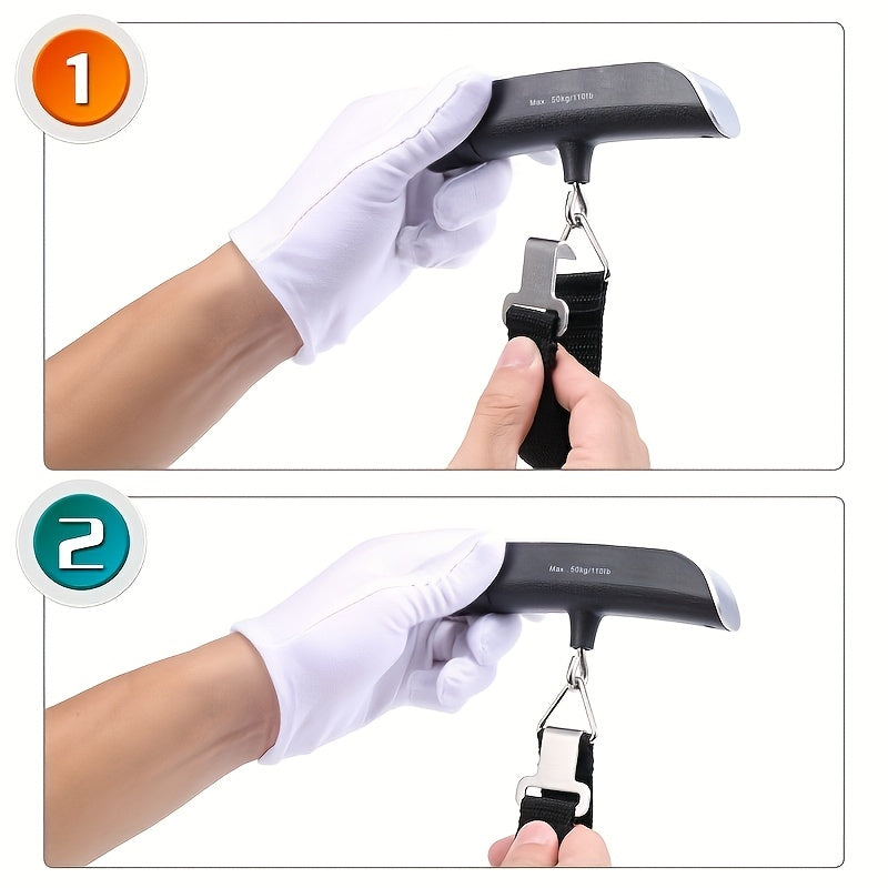 Digital Resvåg – Portabel Bagagevåg med LCD-display (50kg)