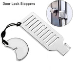 Kraftig Dörrstoppare med Säkerhetsrem