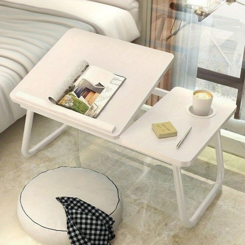 Fällbart laptopsbord aluminium – portabelt skrivbord för dator & hemkontor