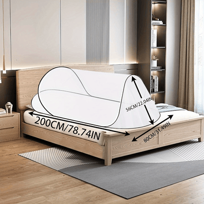 Uppfällbart Myggnät för Säng och Camping