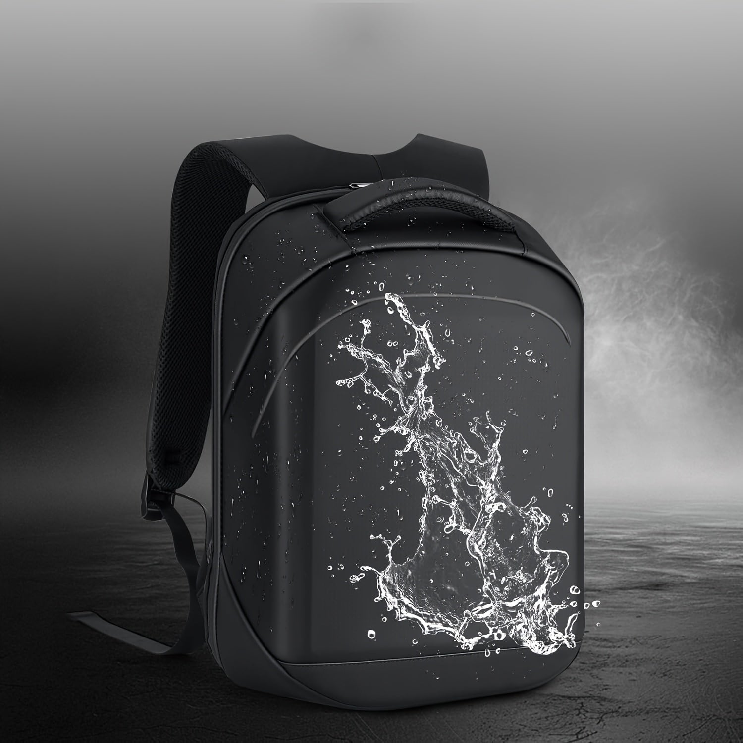 LED-Ryggsäck med Fullfärgsdisplay, Programmerbar