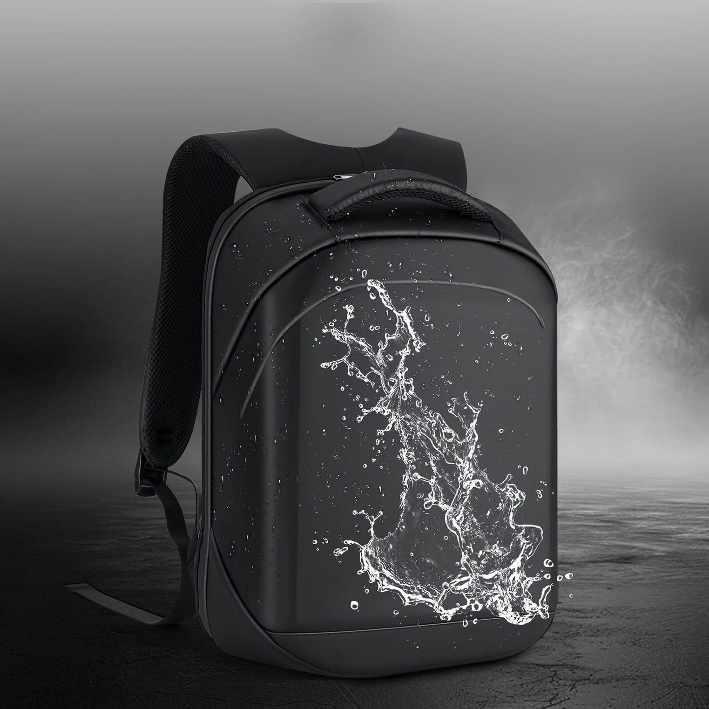 LED-Ryggsäck med Fullfärgsdisplay, Programmerbar