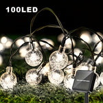 LED SolarBalls™ – 20/50/100 LED Vattentålig Ljusslinga