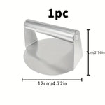 HamburgerPress™ – Rostfri Köttpress för Barbecue