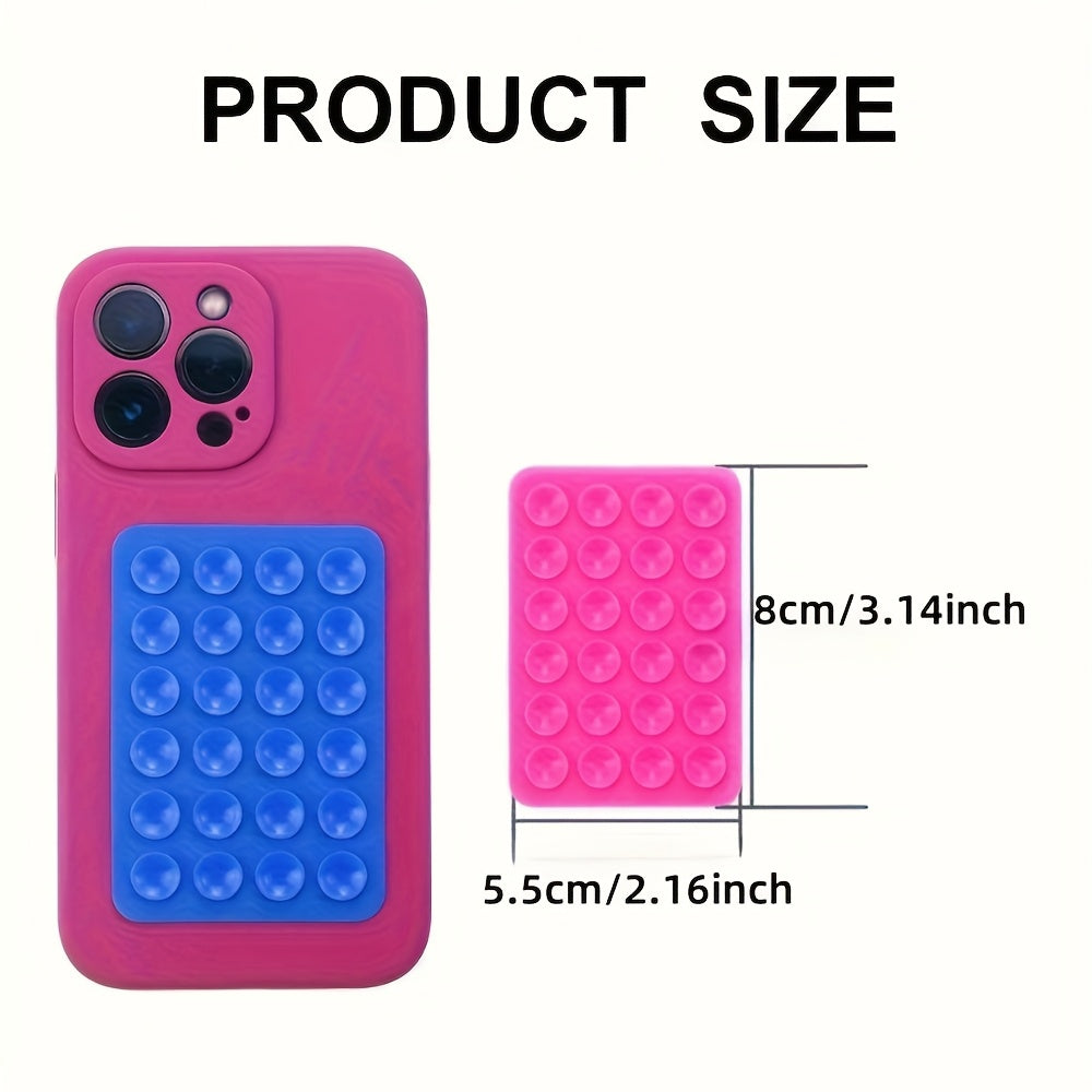 Bubbla – 3-pack mobilskal med sugpropp och färgglad design