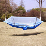 Ultralätt Ryggsäckshängmatta – Automatisk Setup & Myggnät