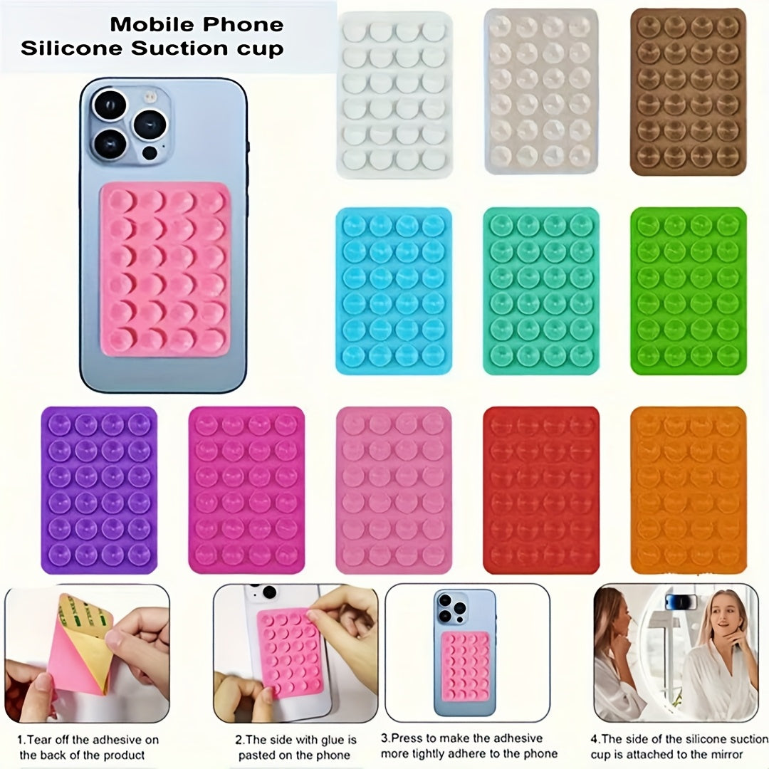 Bubbla – 3-pack mobilskal med sugpropp och färgglad design