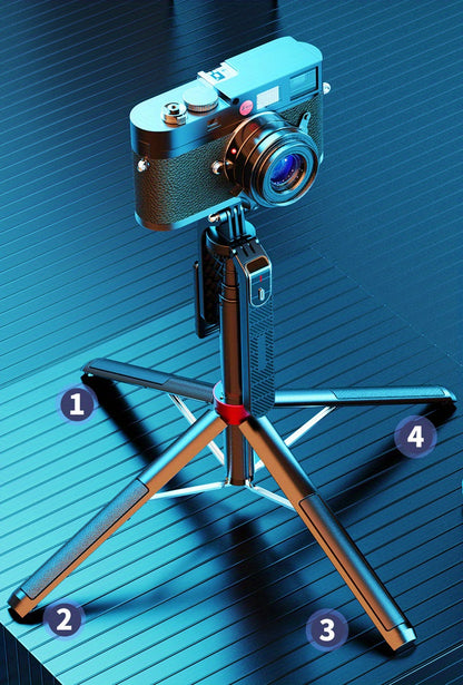 SelfieStativ™ – 72” Portabel Trebens Stabilisator för Mobil