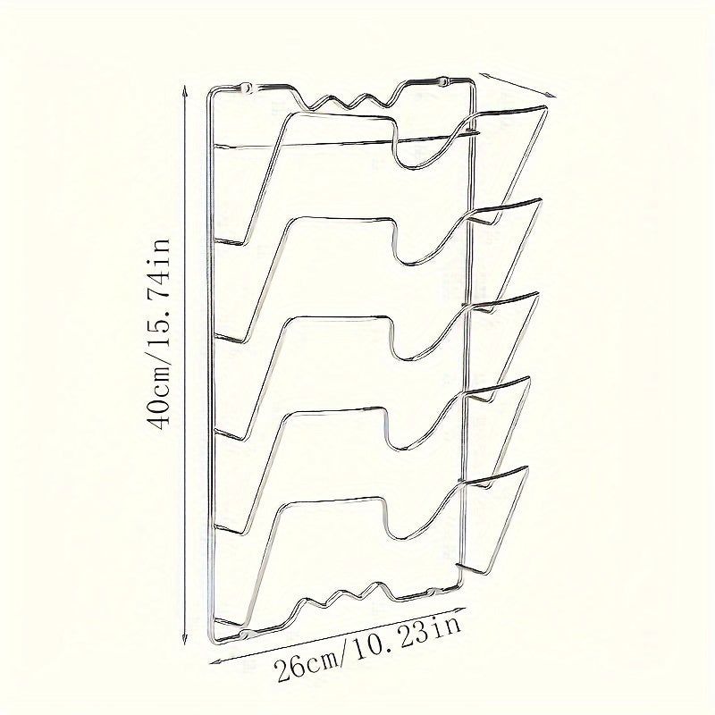 LockStäll™ – Väggmonterad Kastrullocksförvaring