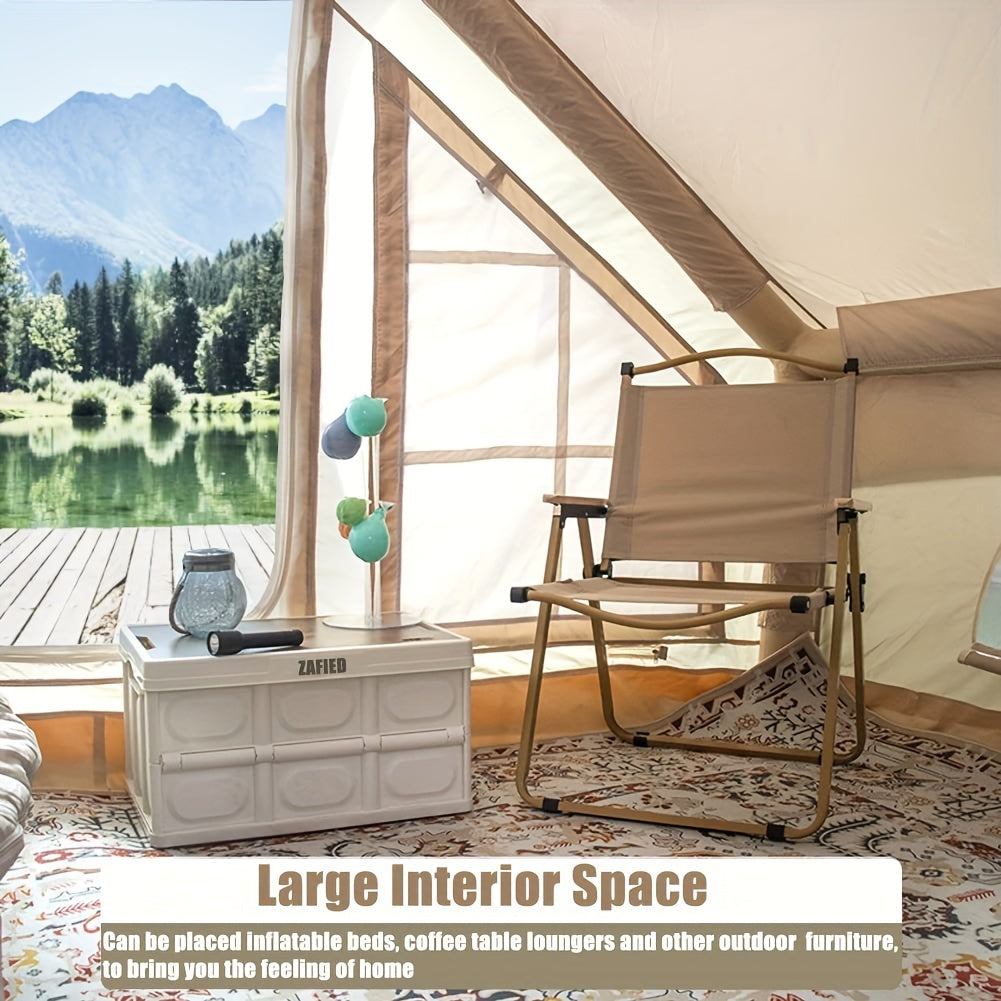 Uppblåsbart tält 6 personer – lätt campingtält med snabb montering