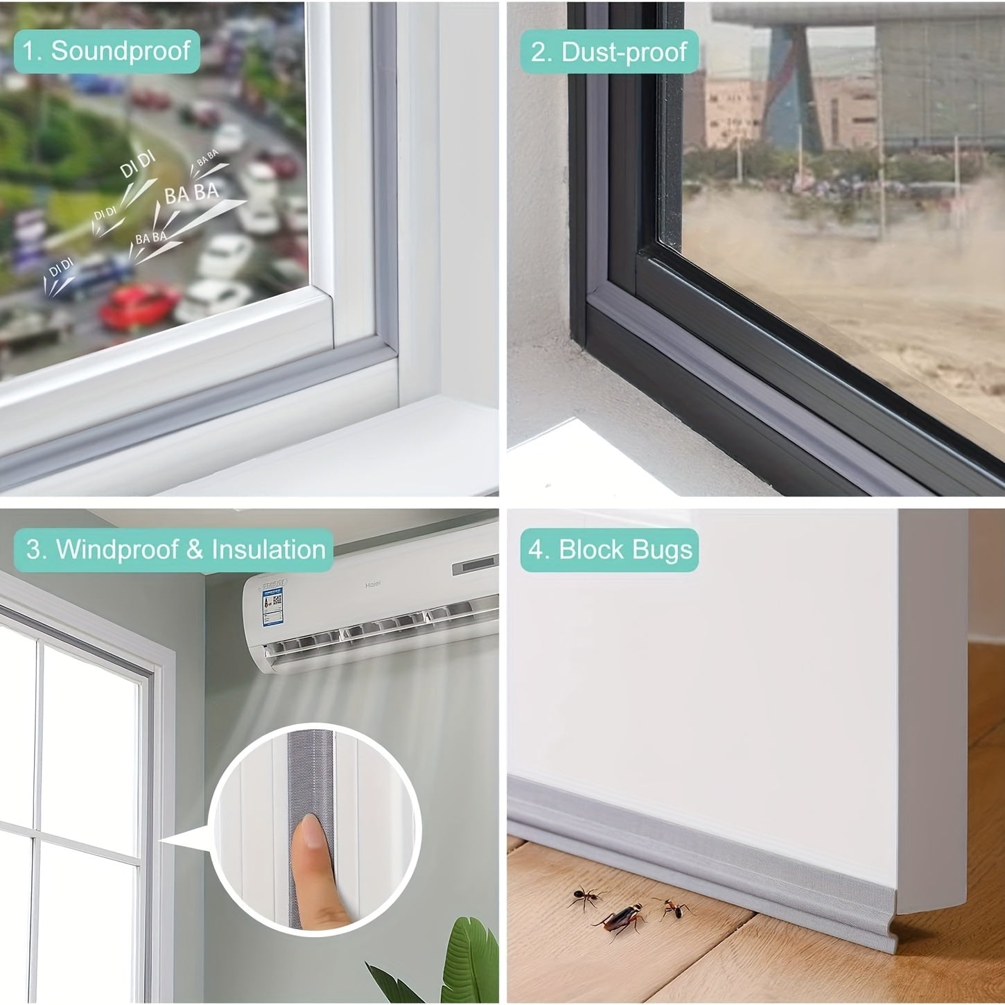 DragStop™ – Självhäftande Isoleringslist