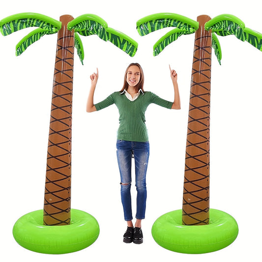 Gigantisk Uppblåsbar Palm med Surfbrädor för Fest