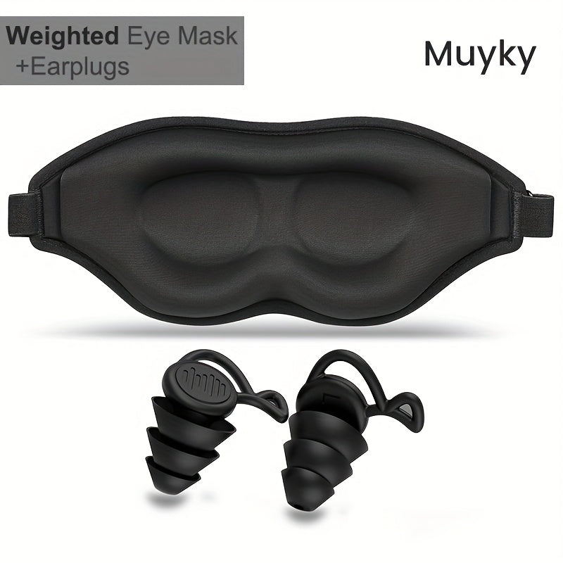 TyngdSov™ – 3D Sovmask med Justerbar Rem