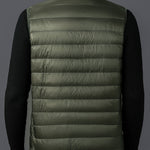 Herrväst ståkrage – lätt väst för vår & höst