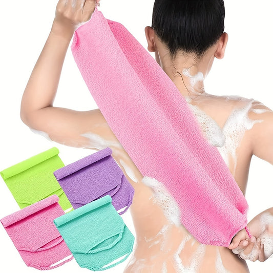 1-Pack Lång Ryggskrubbhandduk, Färgglad och Mild