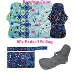 TygBindor™ – 7-Pack Tygbindor i Bambu + Förvaringspåse