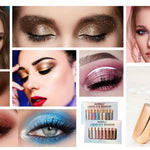 Skimra  – 8 färger Flytande Ögonskugga