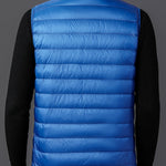 Herrväst ståkrage – lätt väst för vår & höst