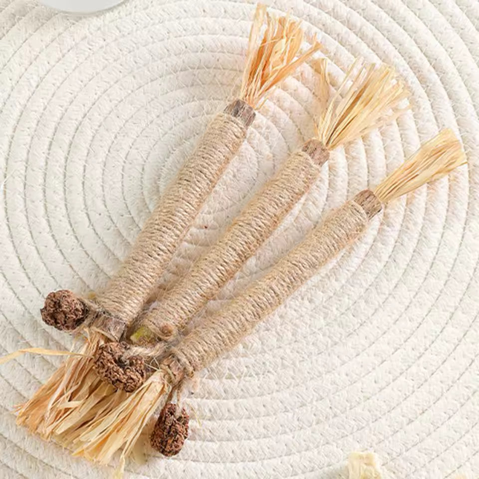 4-pack Glada Tänder – Tandvård & Lek i Ett för Din Katt